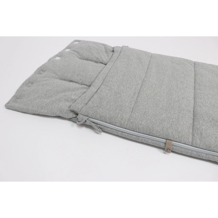 KAISER Ganzjahresfußsack TIFFY JERSEY light grey