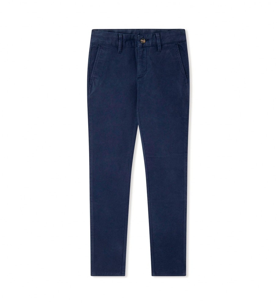 Calças Hackett Classic azul-marinho