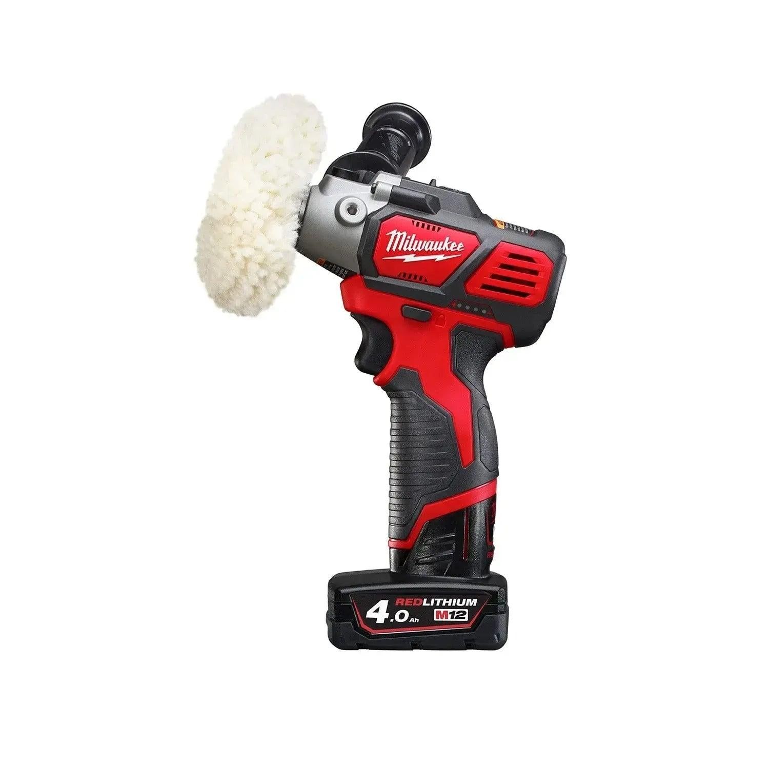 Milwaukee M12 BPS-421X Accu polijst-/schuurmachine 12V 2.0Ah   4.0Ah in HD-Box - 4933447799