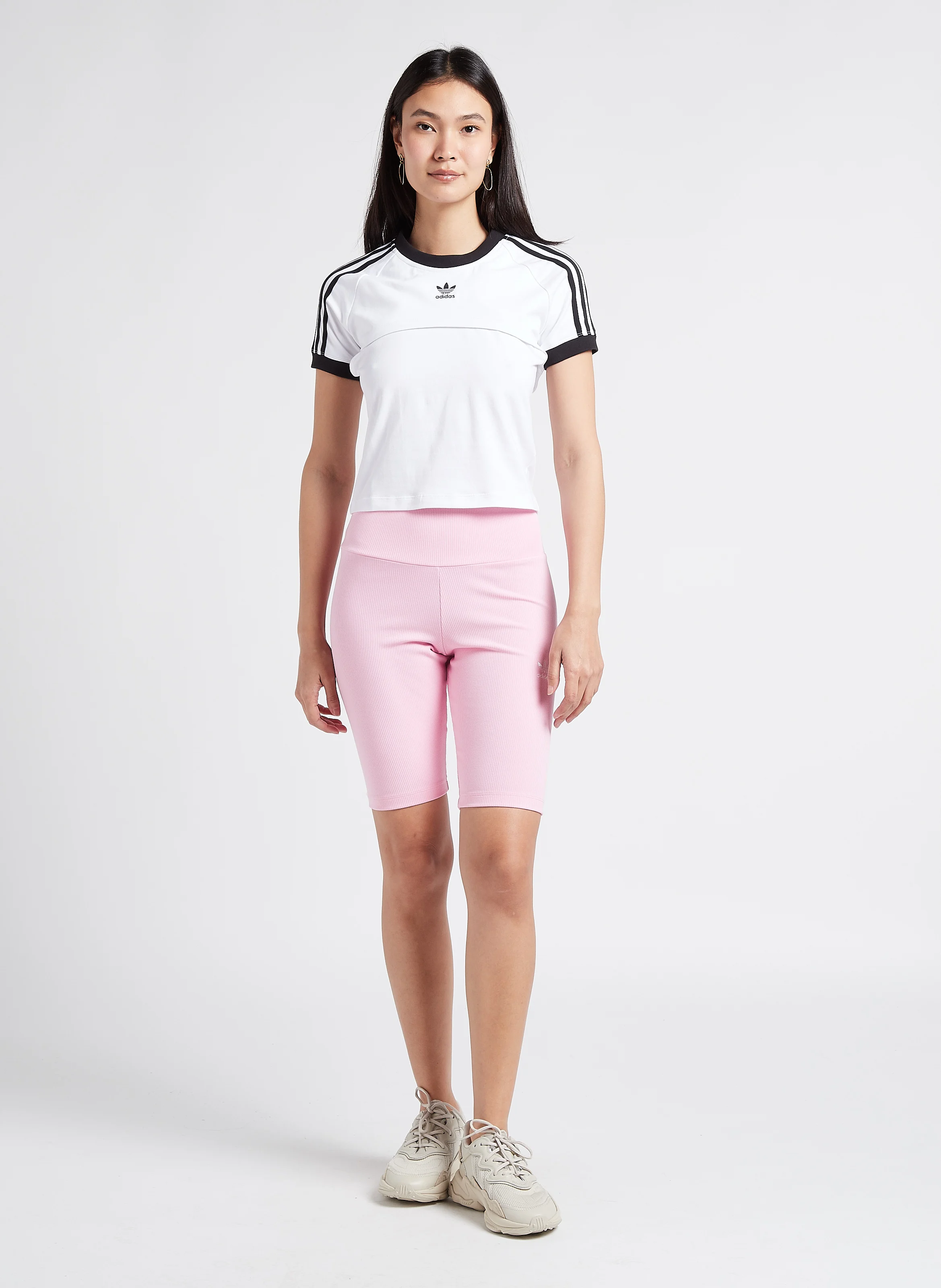 Tee-shirt col rond en coton | Blanc