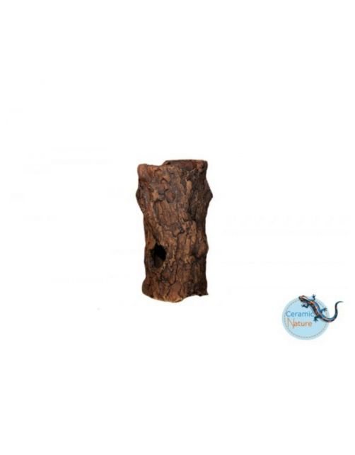 Ceramicnature Log - Aquarium - Ornament - 15xø6 cm Bruin S