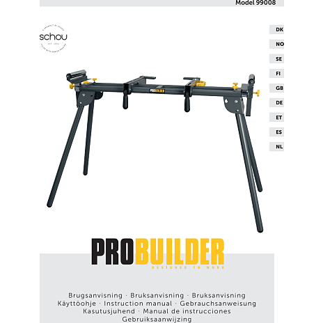 Probuilder kapsavsbord 81-200 cm