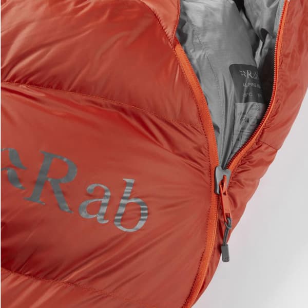 Sac de couchage RAB ALPINE 600 REG RED CLAY