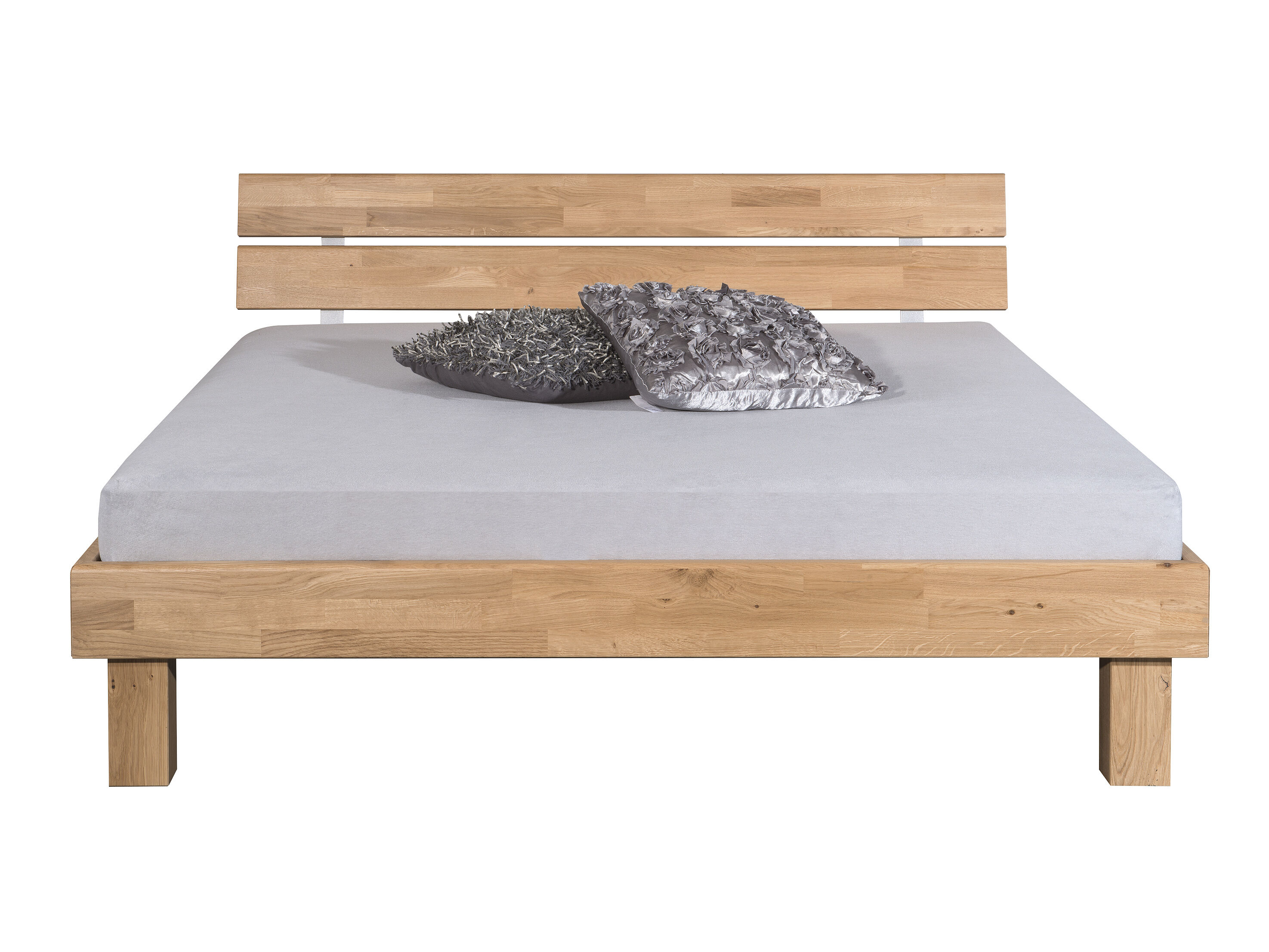 Bett Mondovio Wildeiche massiv