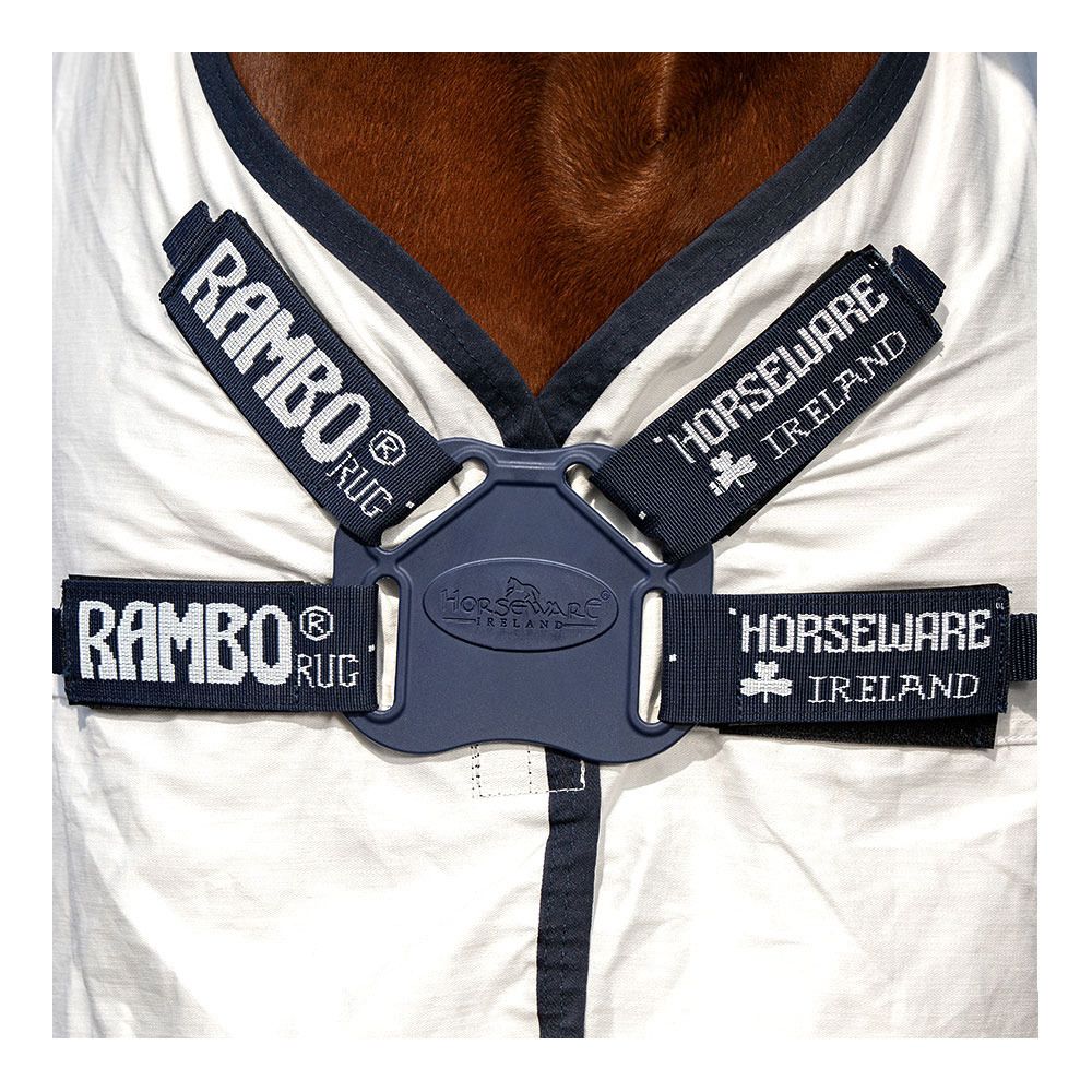 Horseware RAMBO NATURA - Chemise + couvre-cou white/navy