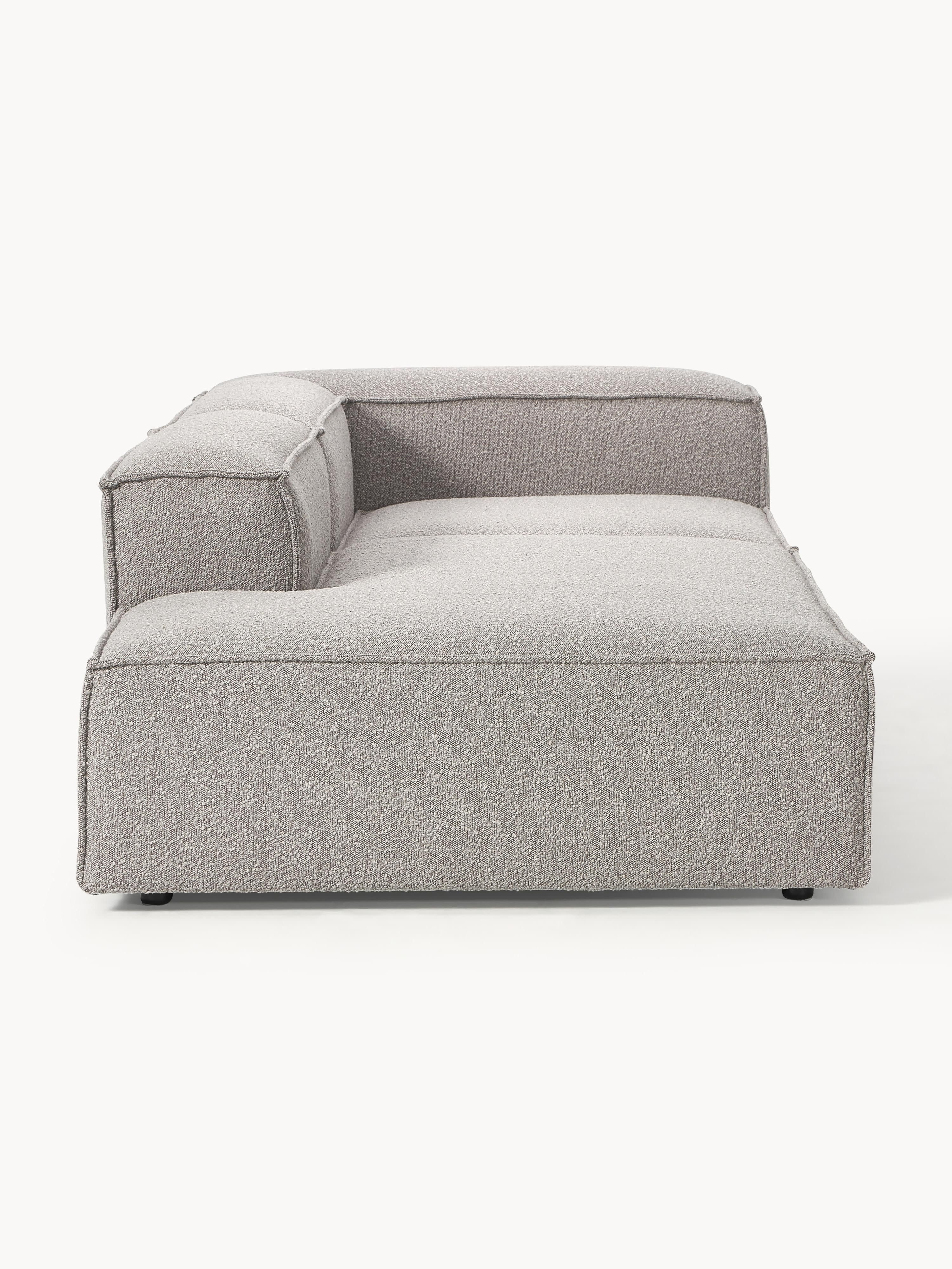 Modulaire chaise longue Lennon van bouclé