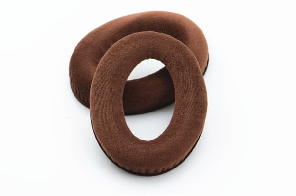 INF Øreputer i velur til Sennheiser HD598 HD599 569 559, 1 par brune