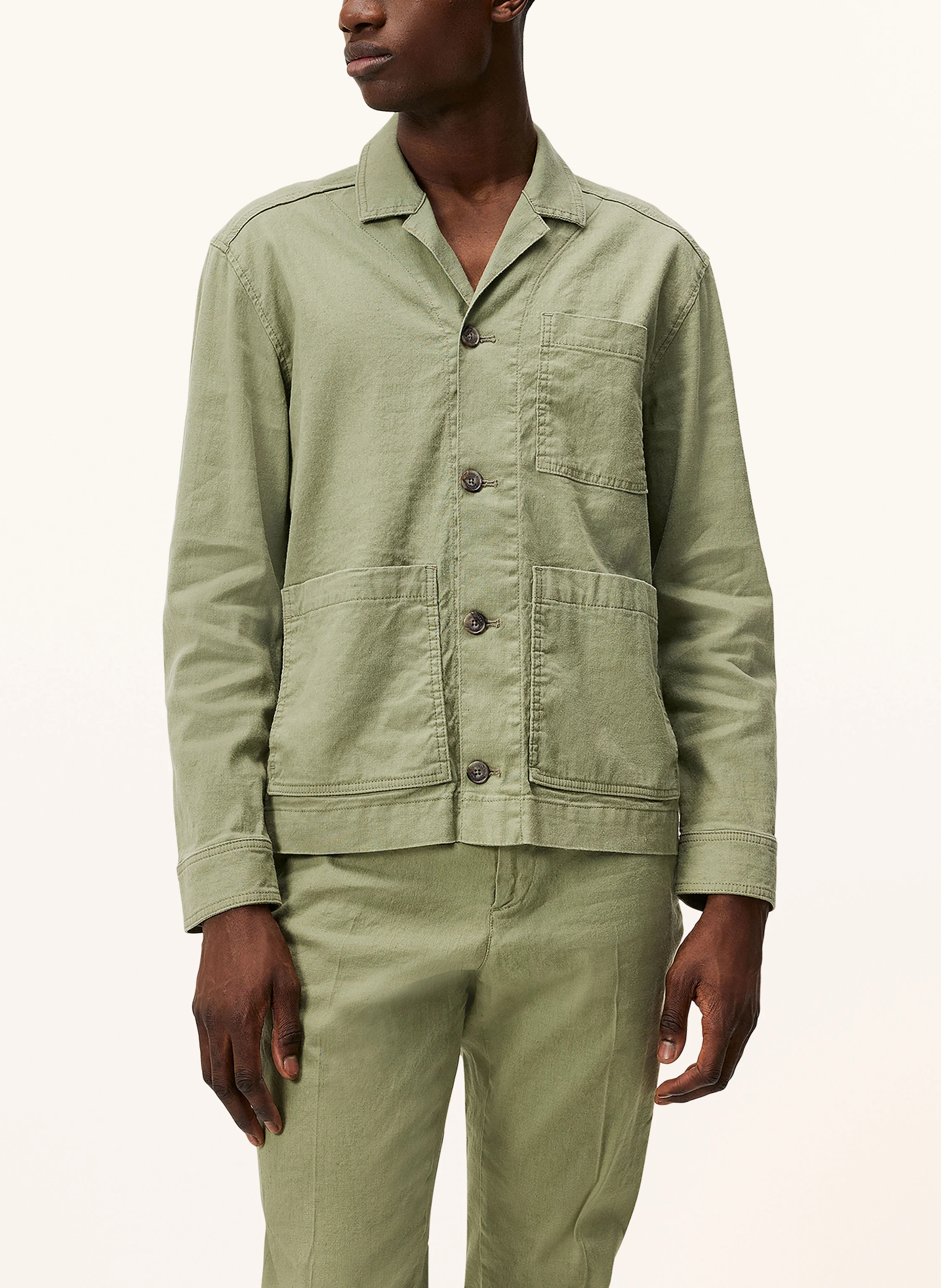 J.LINDEBERG Overjacket mit Leinen
