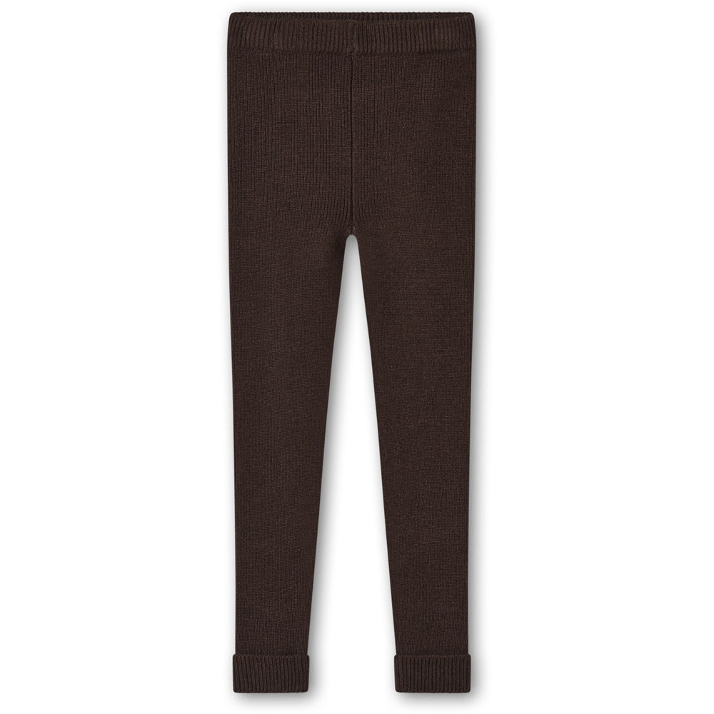 Coffee Bean Benna Rib Leggings - FLIINK