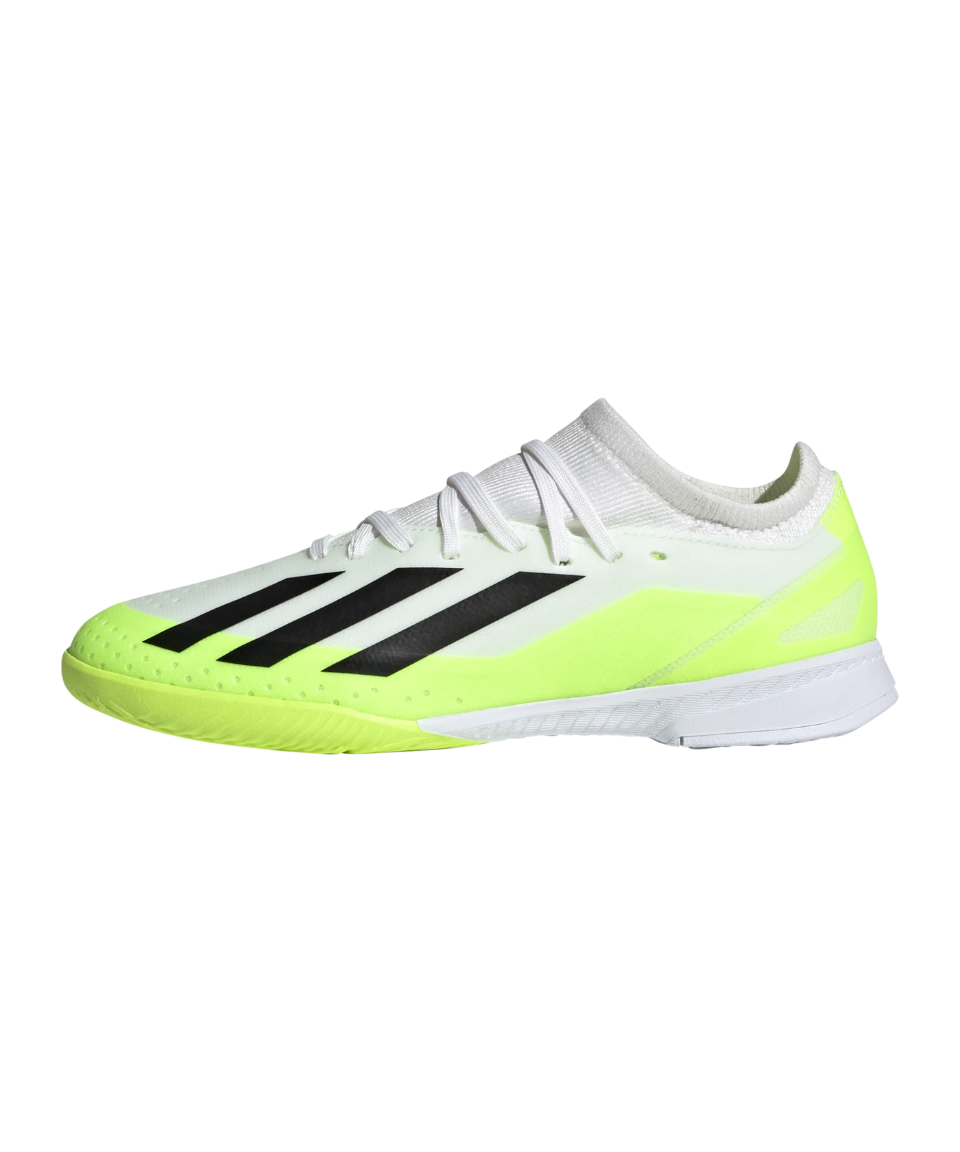 adidas X Crazyfast.3 IN Halle Crazyrush Kids Weiss Schwarz Gelb