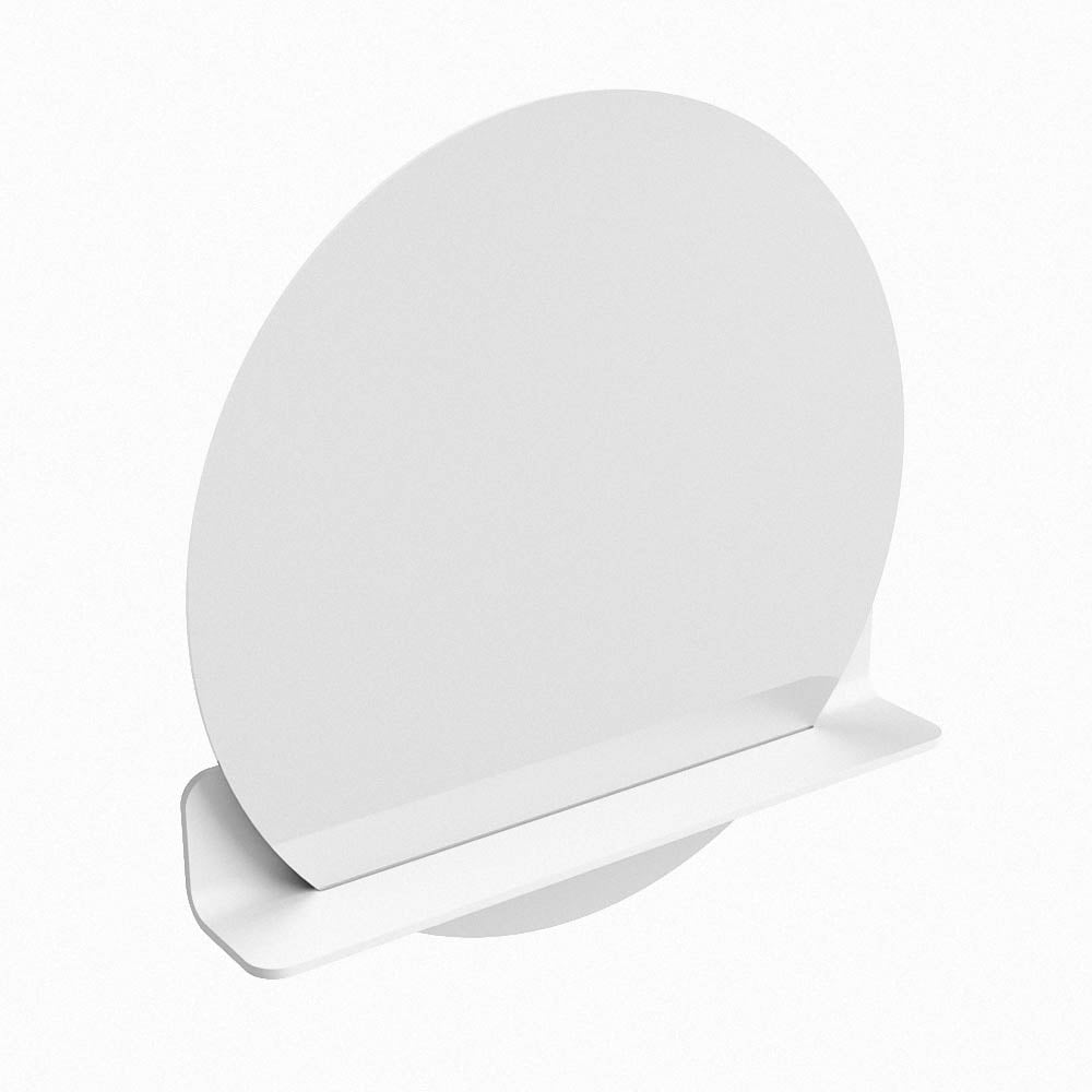 Mondiaz Spot spiegel rond Ø70cm met planchet talc