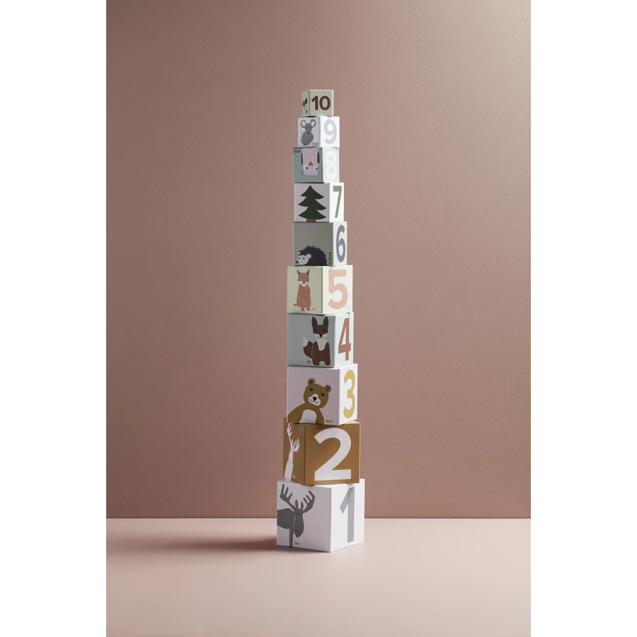 Kids Concept® Pappwürfel 1-10 Edvin