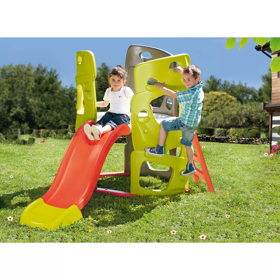 Smoby Abenteuer-Kletterturm mit Rutsche