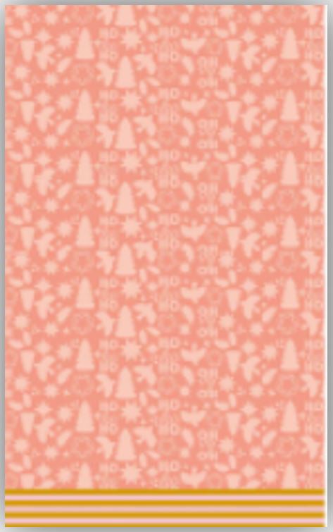 Paper + Design tafelkleed Festive Joy roze 138 x 220 cm