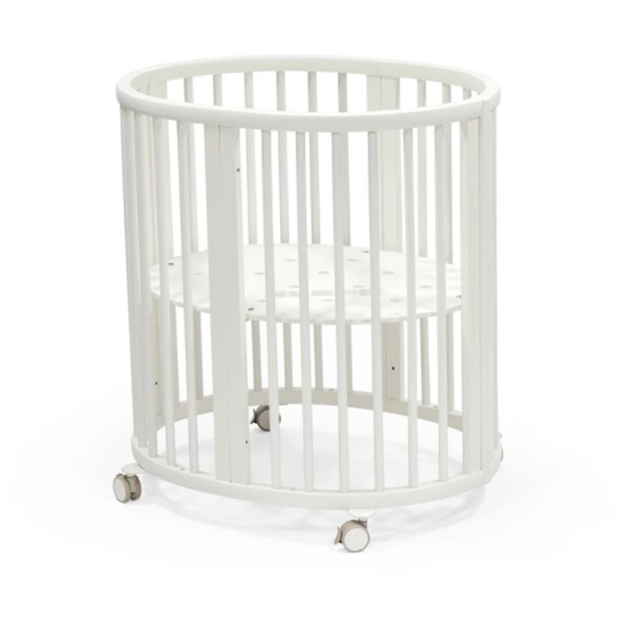 STOKKE® Sleepi™ Mini V3 weiß weiß inkl. Matratze, Himmel und Himelstange