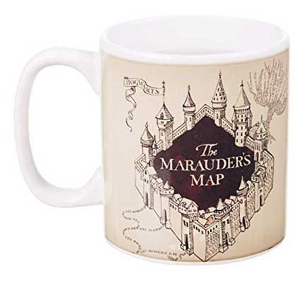 Marauder's Map Heat Change Mug