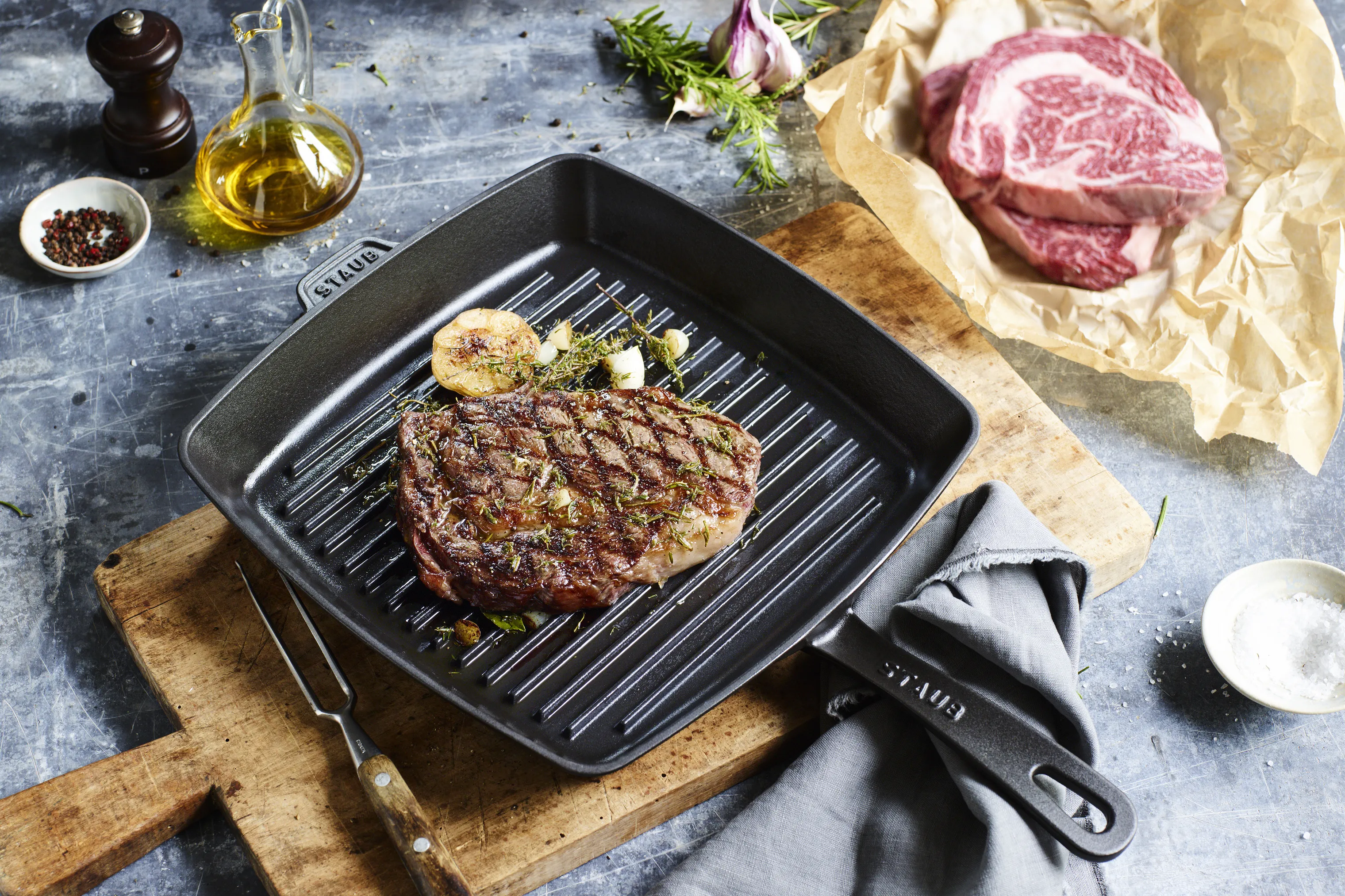 Staub Amerikansk Grillpande