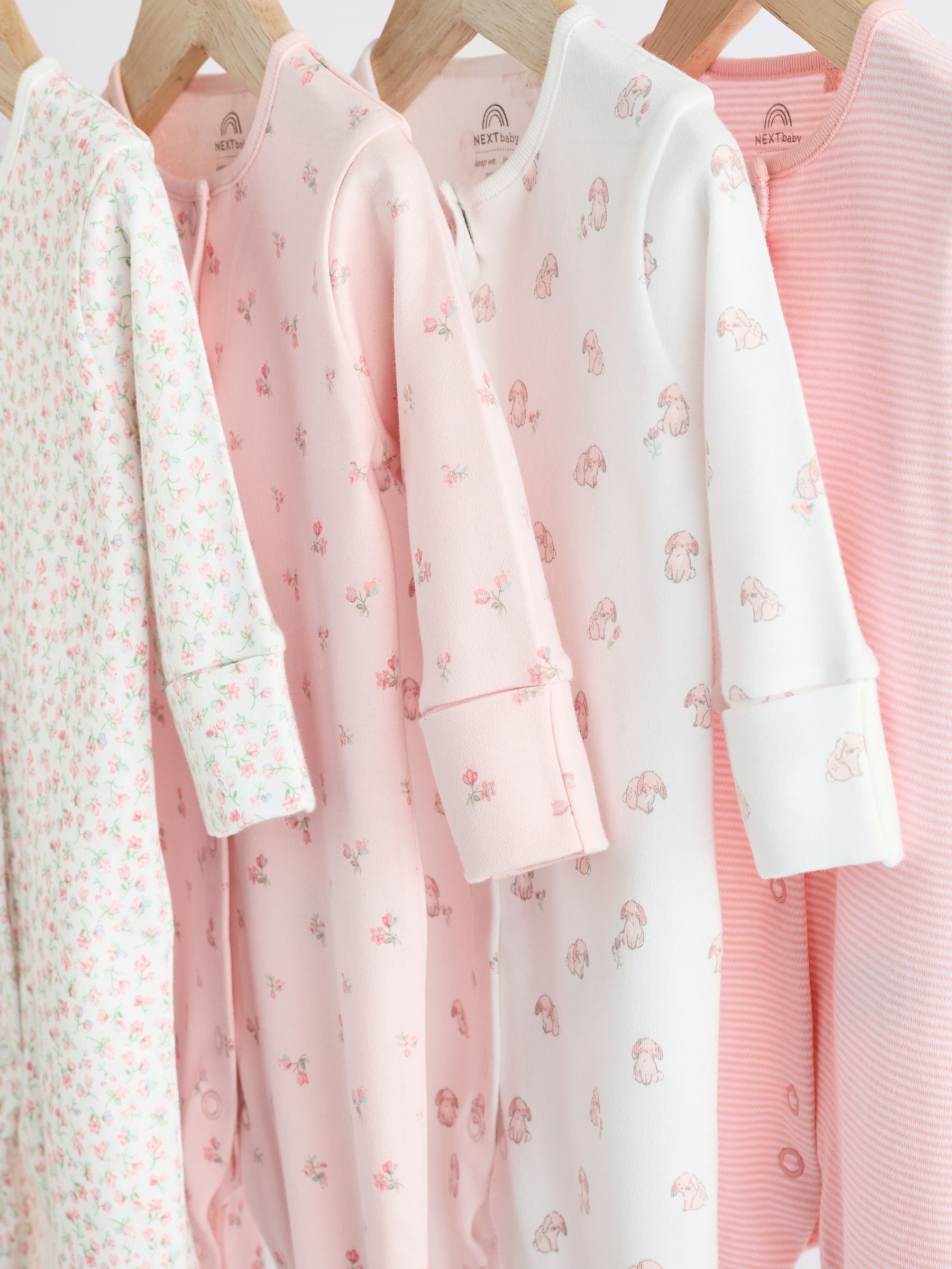 Roze - Babypyjama's (0-2 jr)