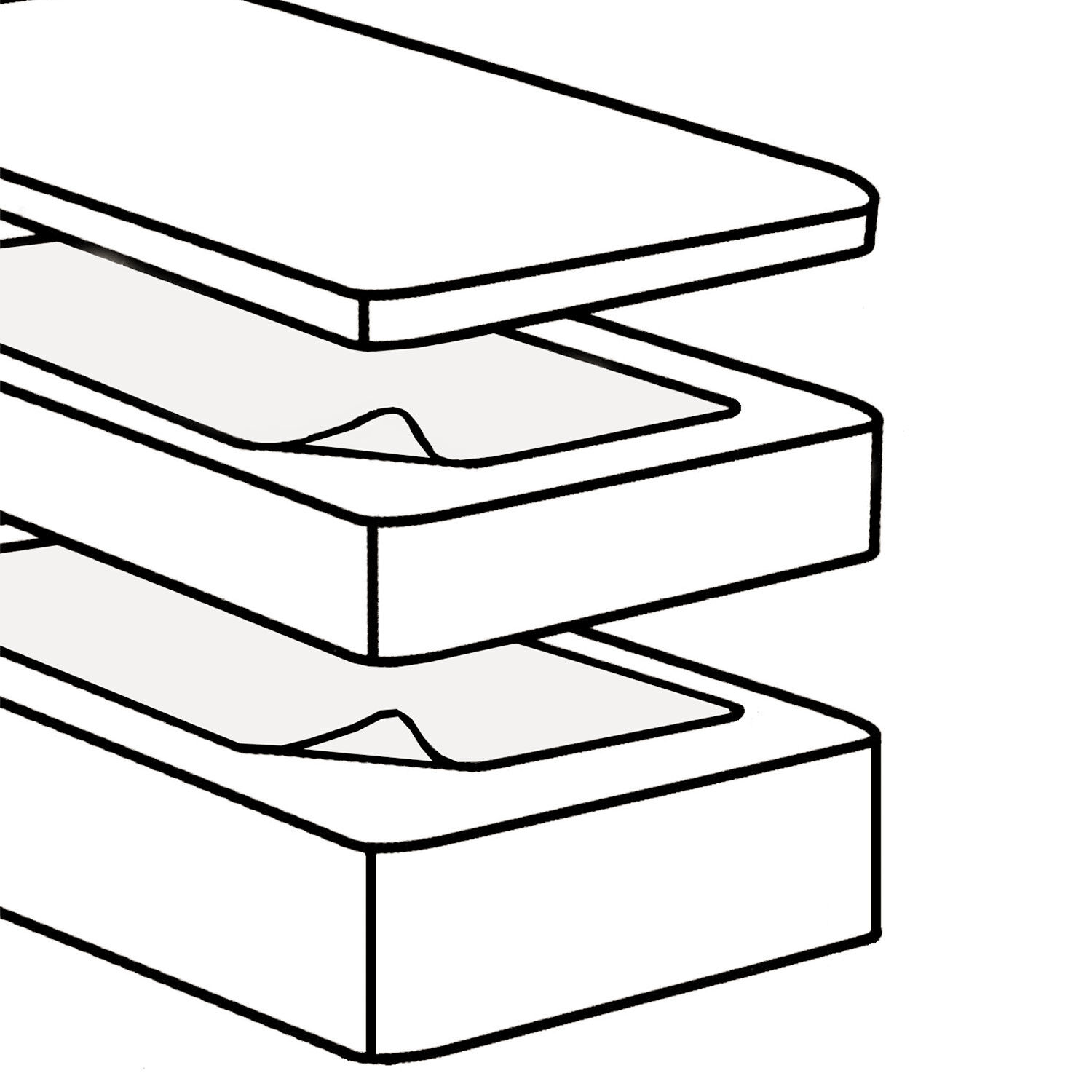 Anti-Rutsch Unterlage für Boxspringbetten