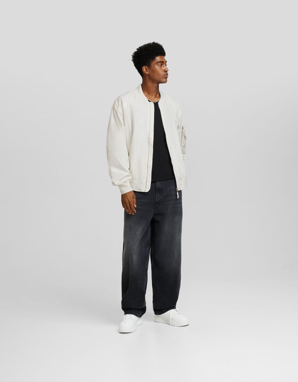 Jaqueta bomber técnica leve