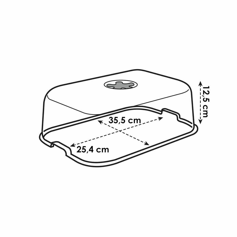 Elho Green Basics Kweekkap 36x26cm - Kweekbenodigdheden - 11x25.5x35.5 cm