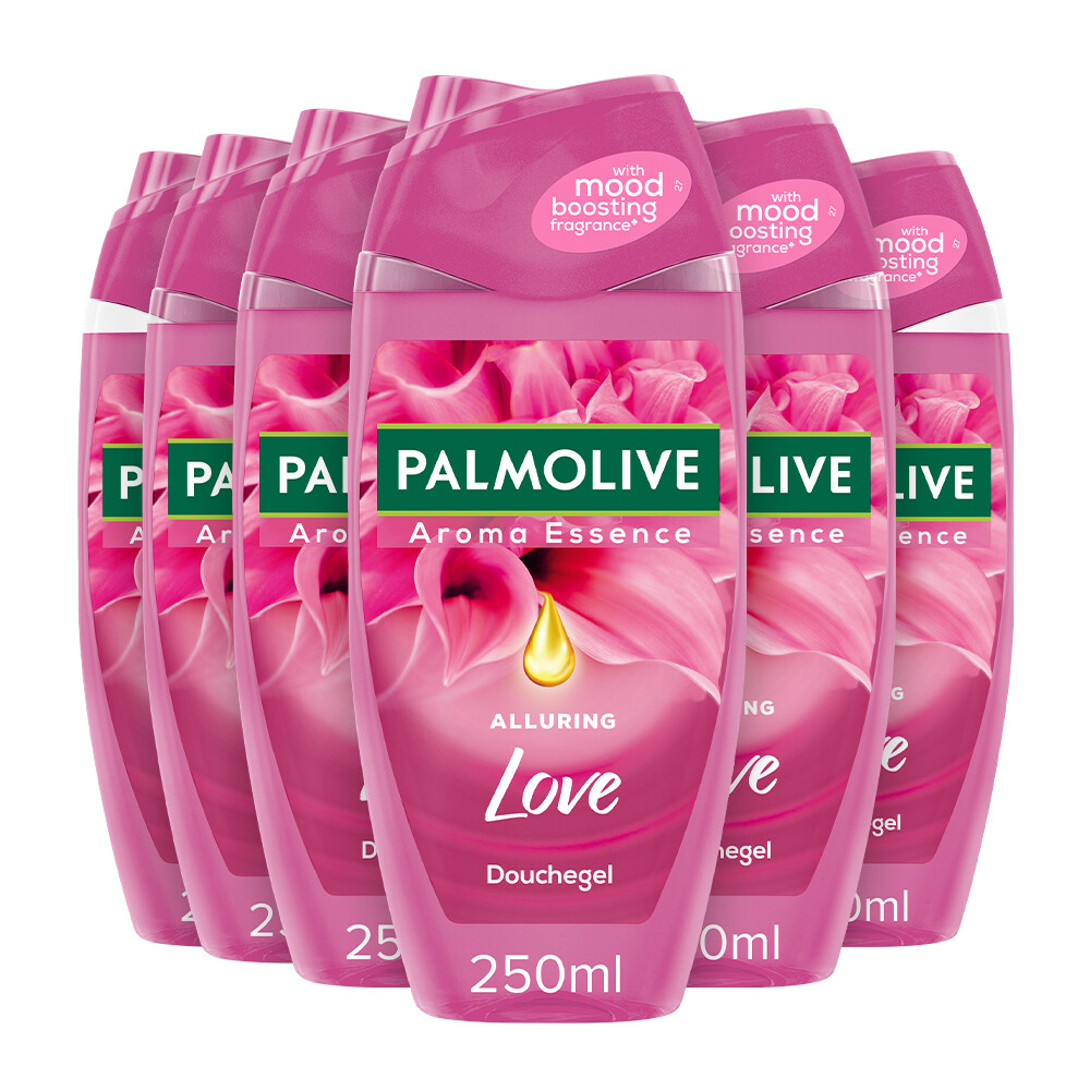 6x Palmolive Douchegel Aroma Essences Alluring Love250 ml
