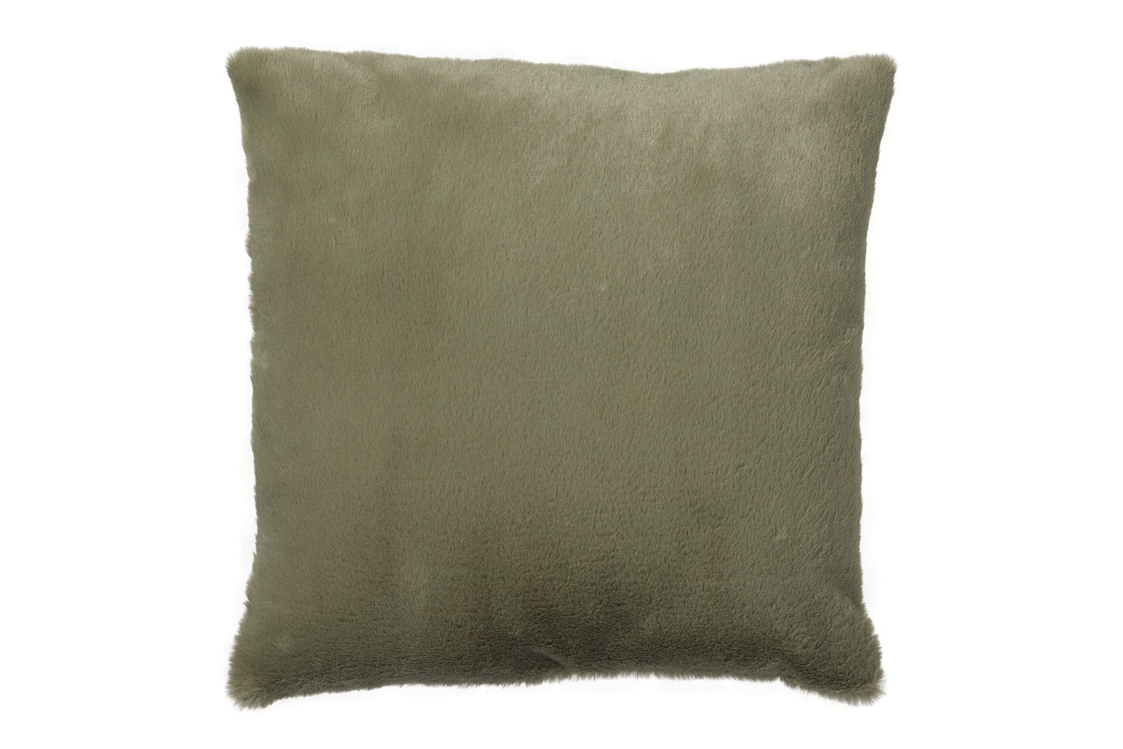 Sage pute Grønn fuskepels 45x45 cm