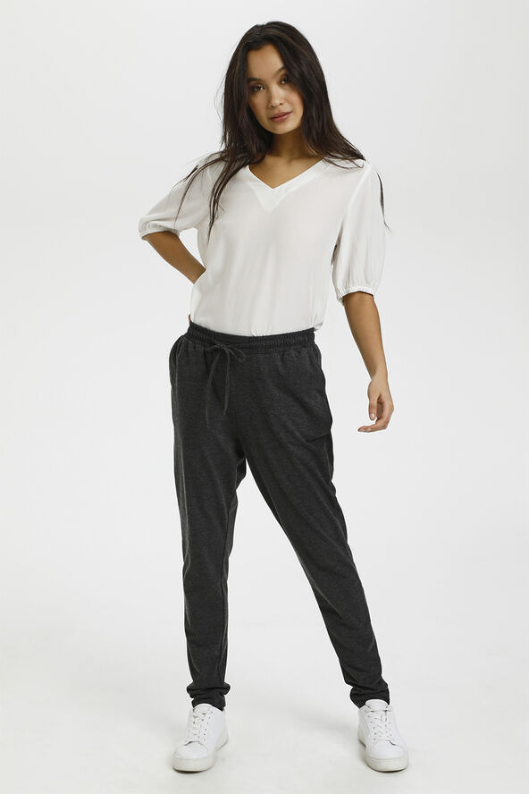 Kaffe Linda pant Dark grey melange