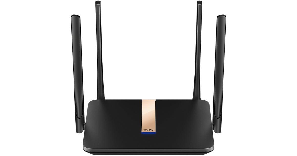 CudyAC1200 Wi-Fi Mesh 4G LTE Cat4 mesh router  (Zwart, Cudy Mesh, Cudy App, nano SIM-slot)