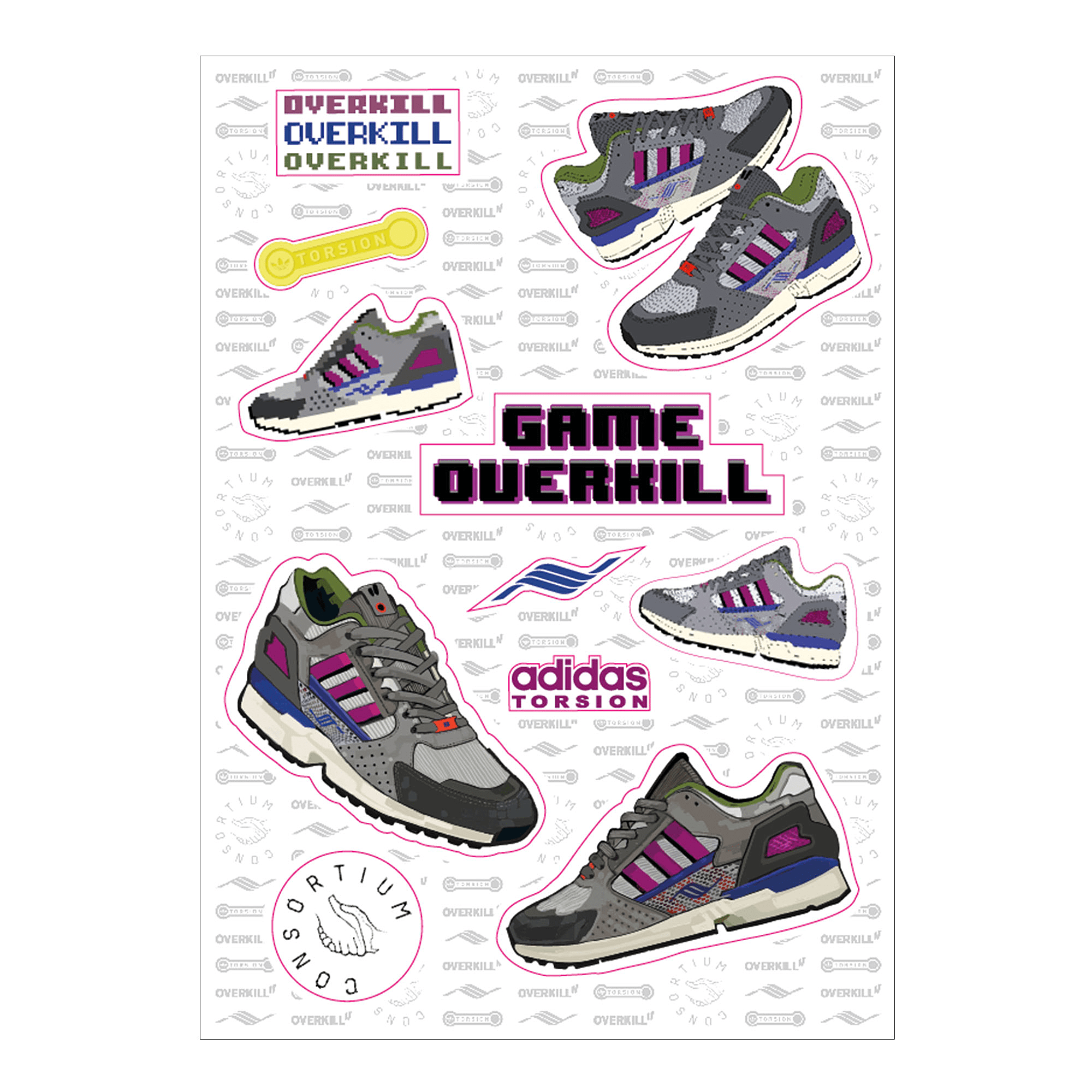 Overkill<br>ZX10K Stickerbogen