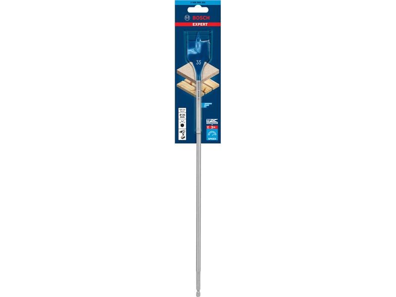 Bosch Professional Flachfräsbohrer EXPERT Self Cut Speed, 3 Hochgeschwindigkeitsbohren in Holz