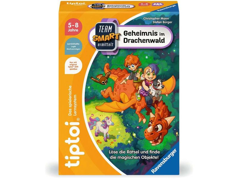 tiptoi Spiel Geheimnis Drachenwald Interaktives Detektivspiel für Kinder