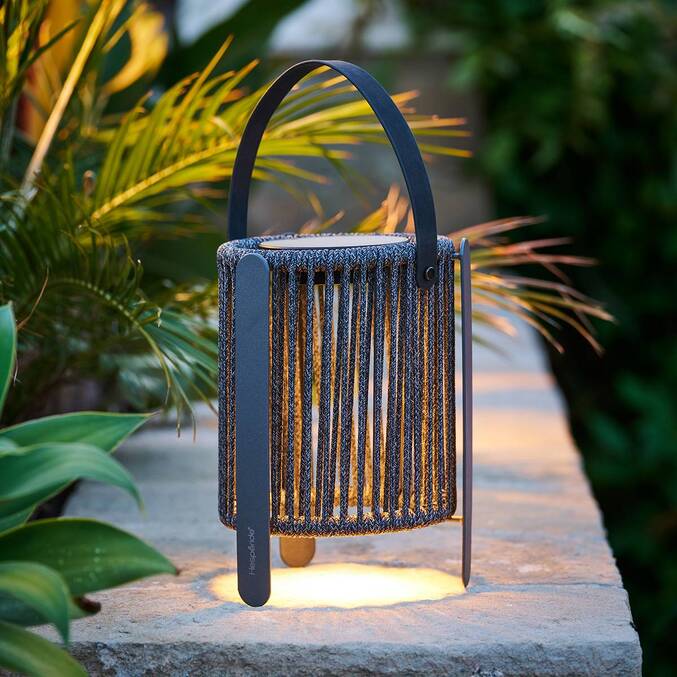 Lanterne solaire LINY Graphite