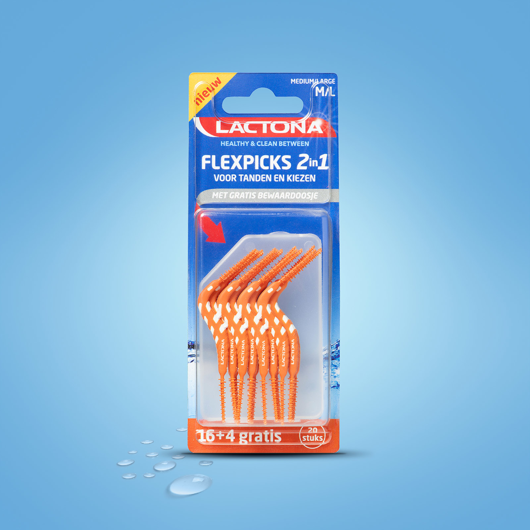Lactona Flex Picks 2-In-1 M/L (20 stuks)