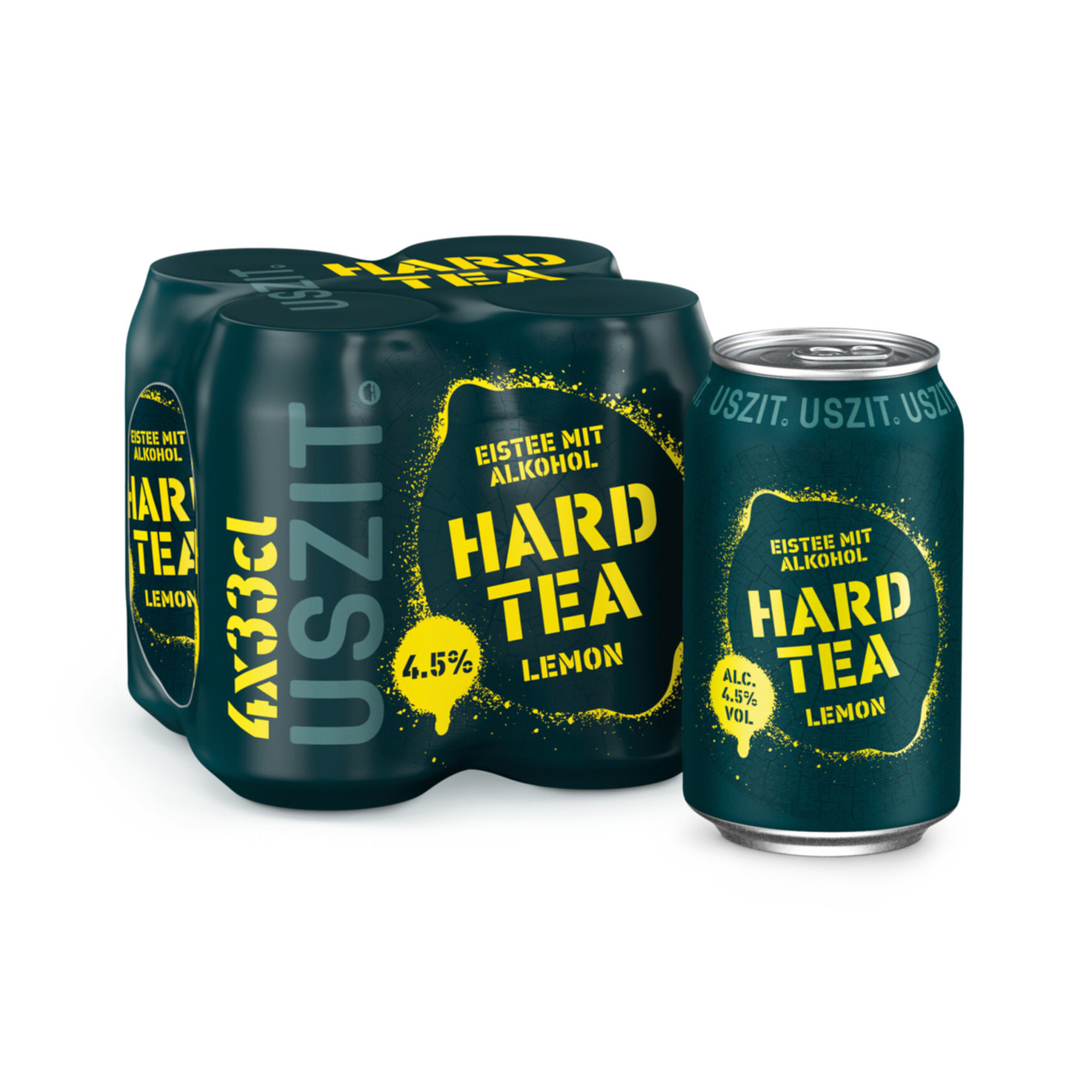 USZIT Hard Tea Lemon 4x33cl -132cl