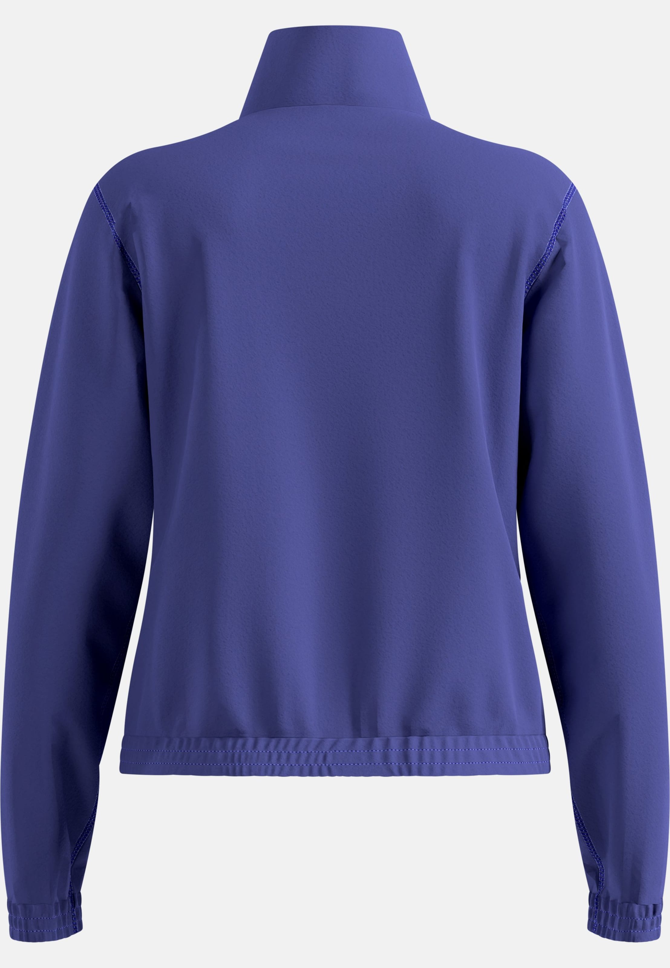 Klassischer Essentials Multisport Mid Layer aus Fleece mit Halbreissverschluss in Skipper Blue
