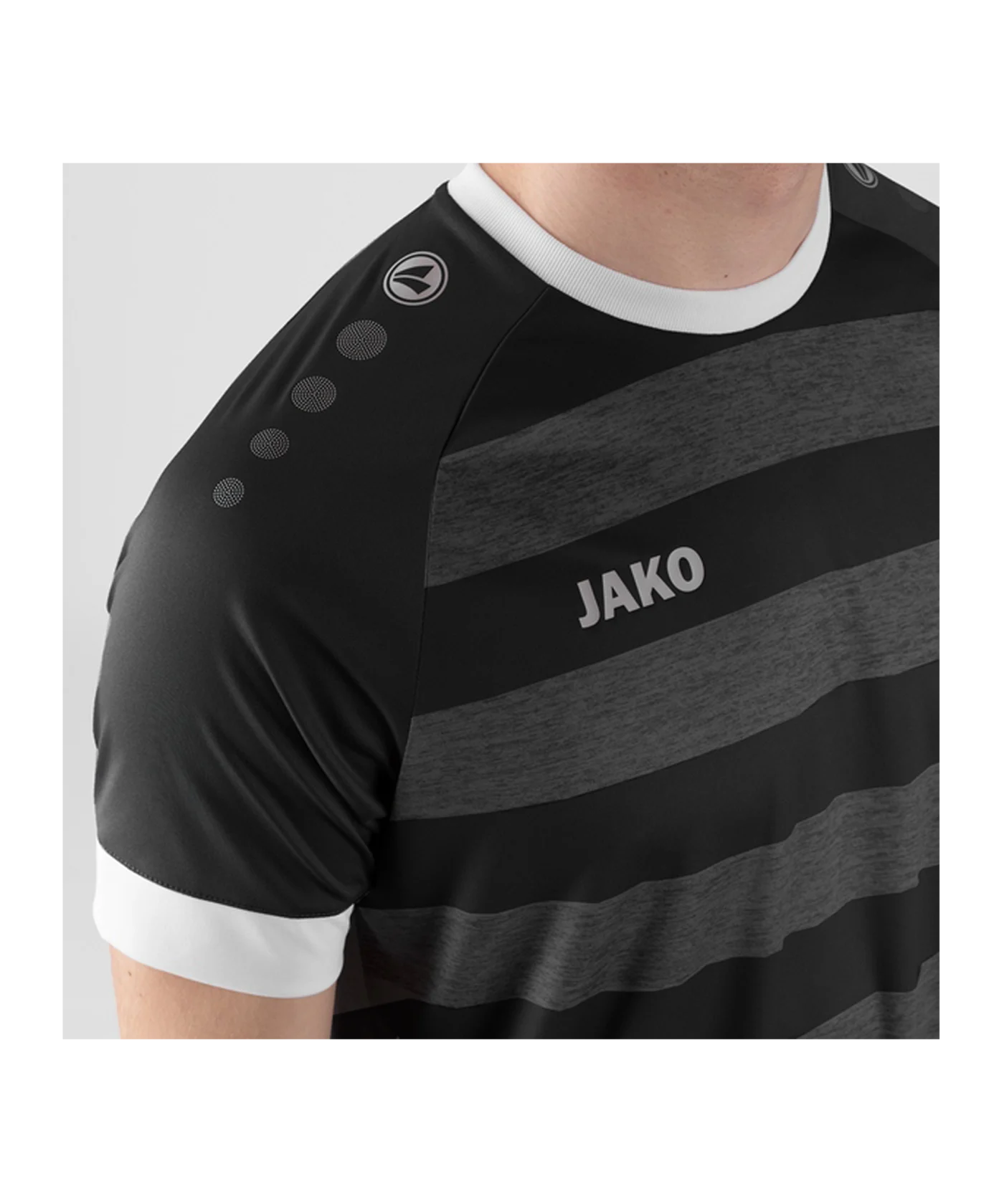 JAKO Celtic Melange KA Trikot Schwarz F800