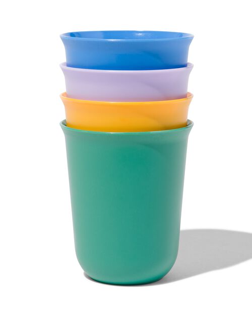 4 gobelets en plastique