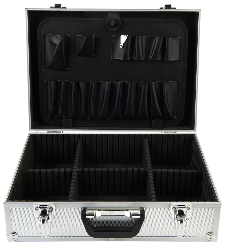 Kuffert universal i aluminium