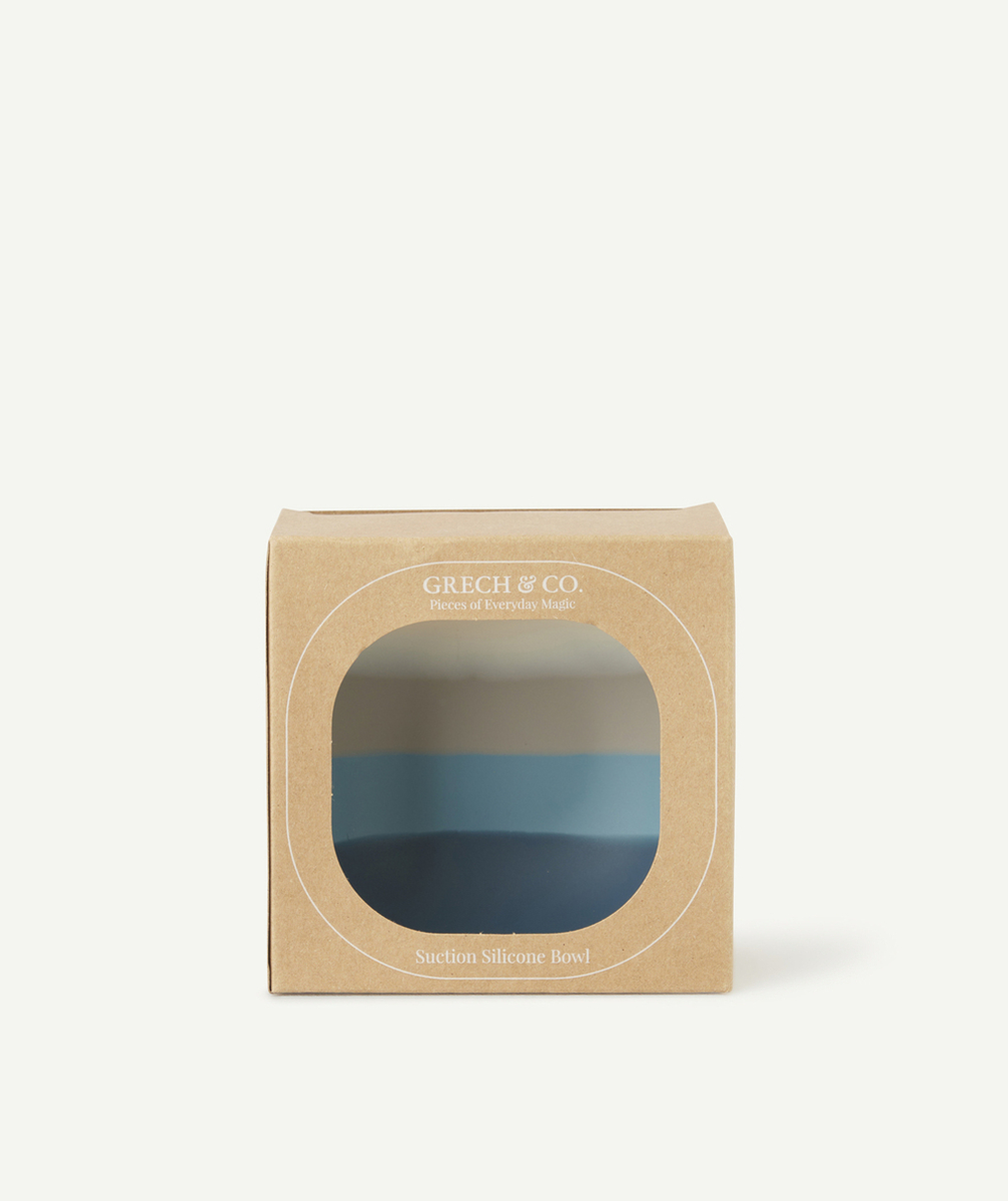 GRECH & CO.BOL BLEU ENFANT EN SILICONE