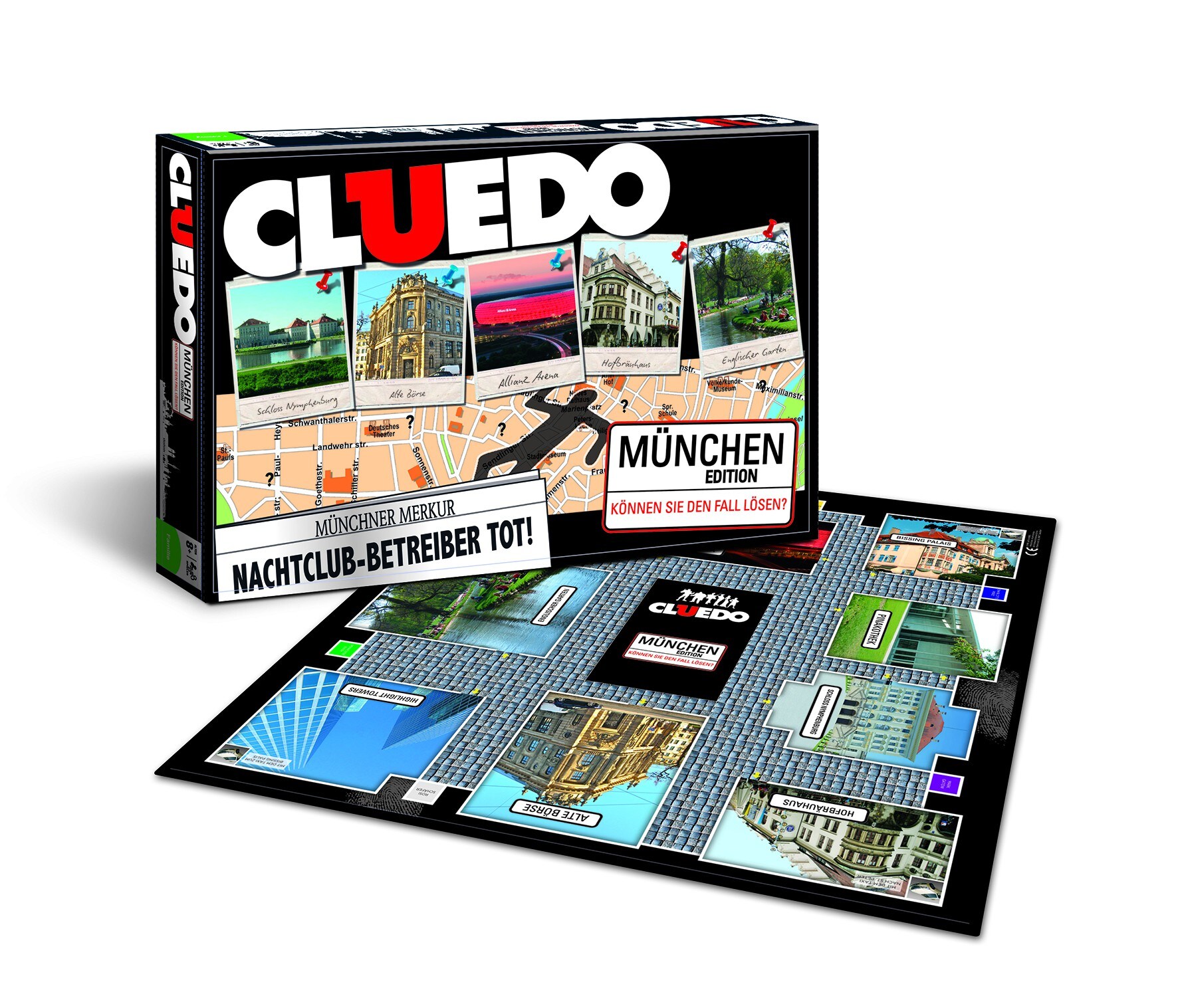 Cluedo München Brettspiel Gesellschaftsspiel