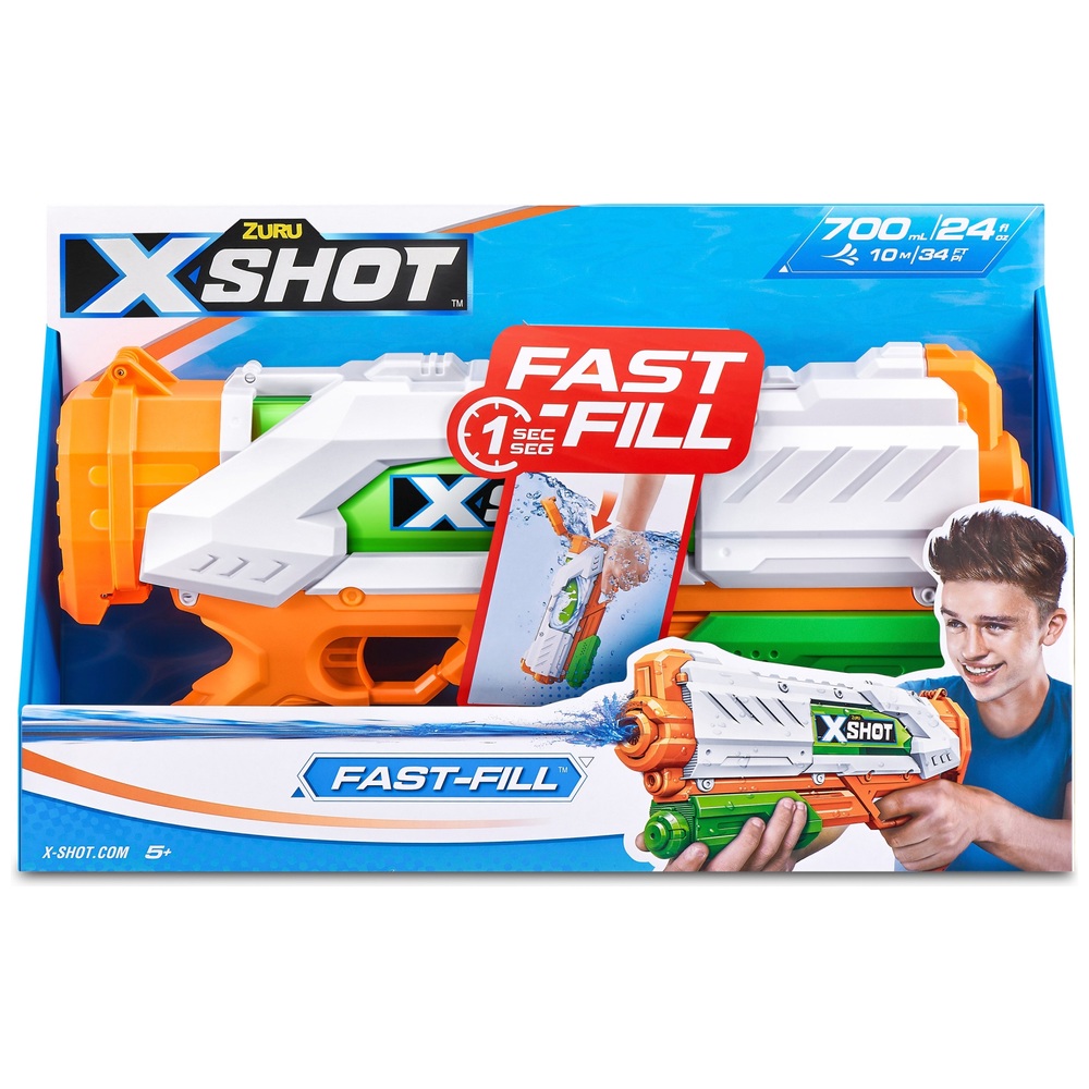 XSHOT Schnellfüll-Wasserpistole von ZURU