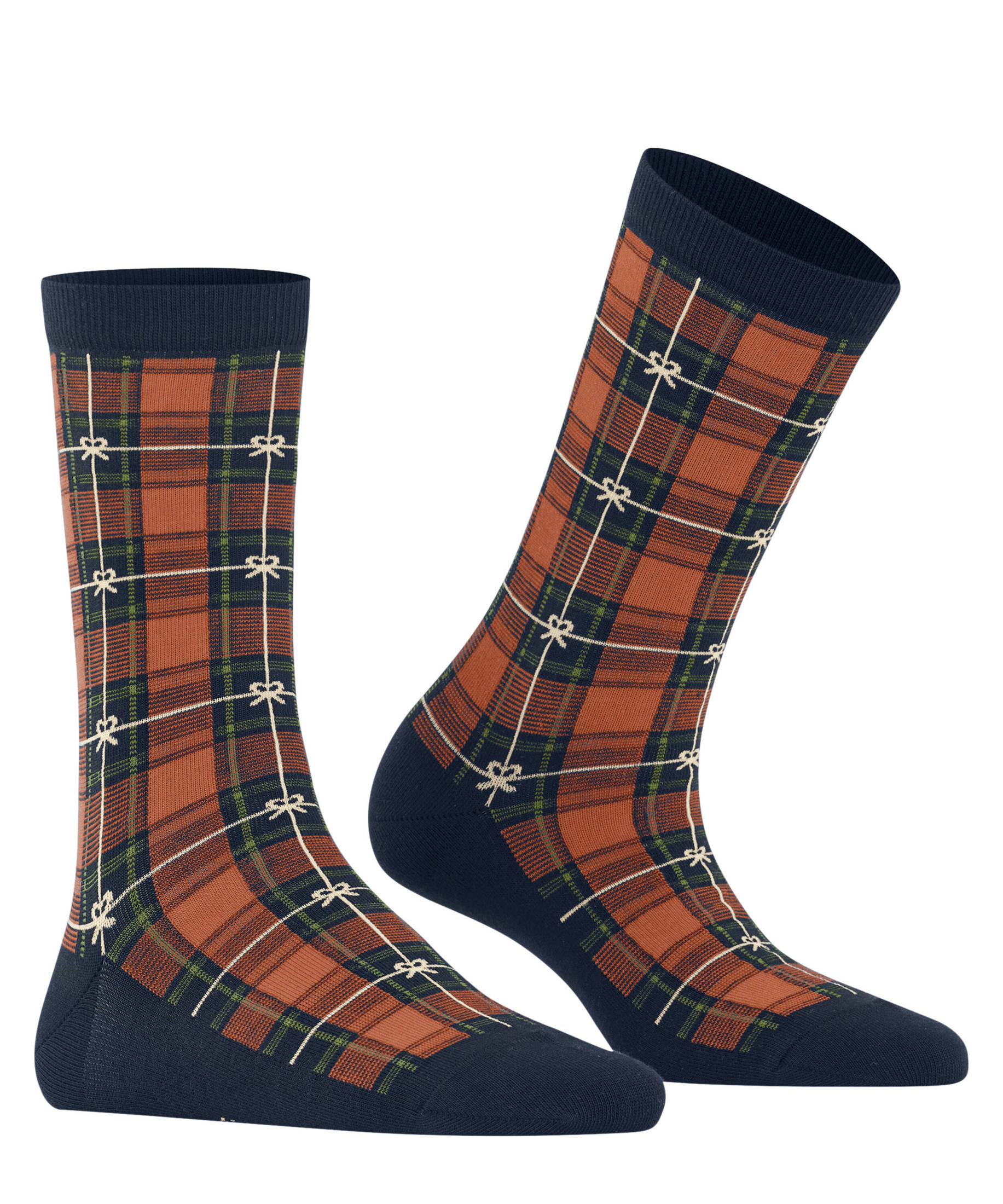 Burlington| Damen Socken X-Mas Tartan