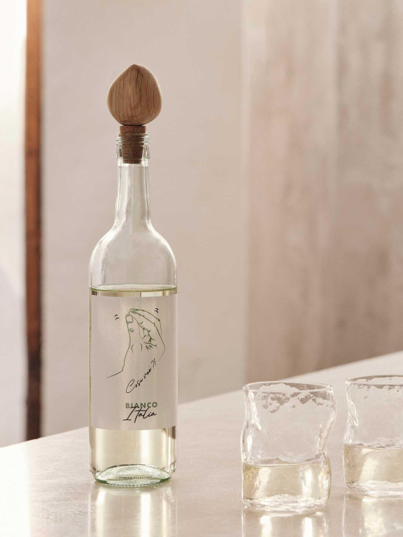 Ferm Living Dimple glazen set van 2 clear