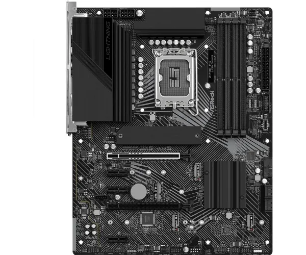 ASRock Z790 PG Lightning - Bundkort - ATX - LGA1700 sokkel - Z790 Chipset - USB-C 3.2 Gen 2x2, USB 3.2 Gen 2, USB 3.2 Gen 1, USB-C 3.2 Gen 1 - 2.5 Gigabit LAN - onboard grafik (CPU påkrævet) - HD Audio (8-kanaler)