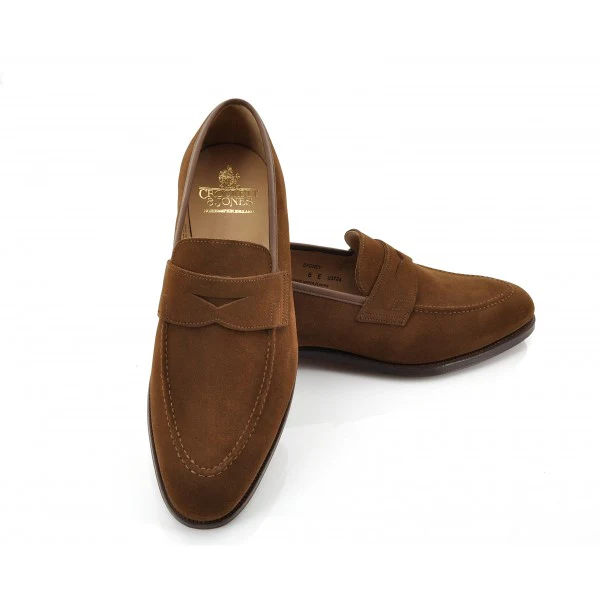 CROCKETT AND JONES - SYDNEY SUEDE SNUFF