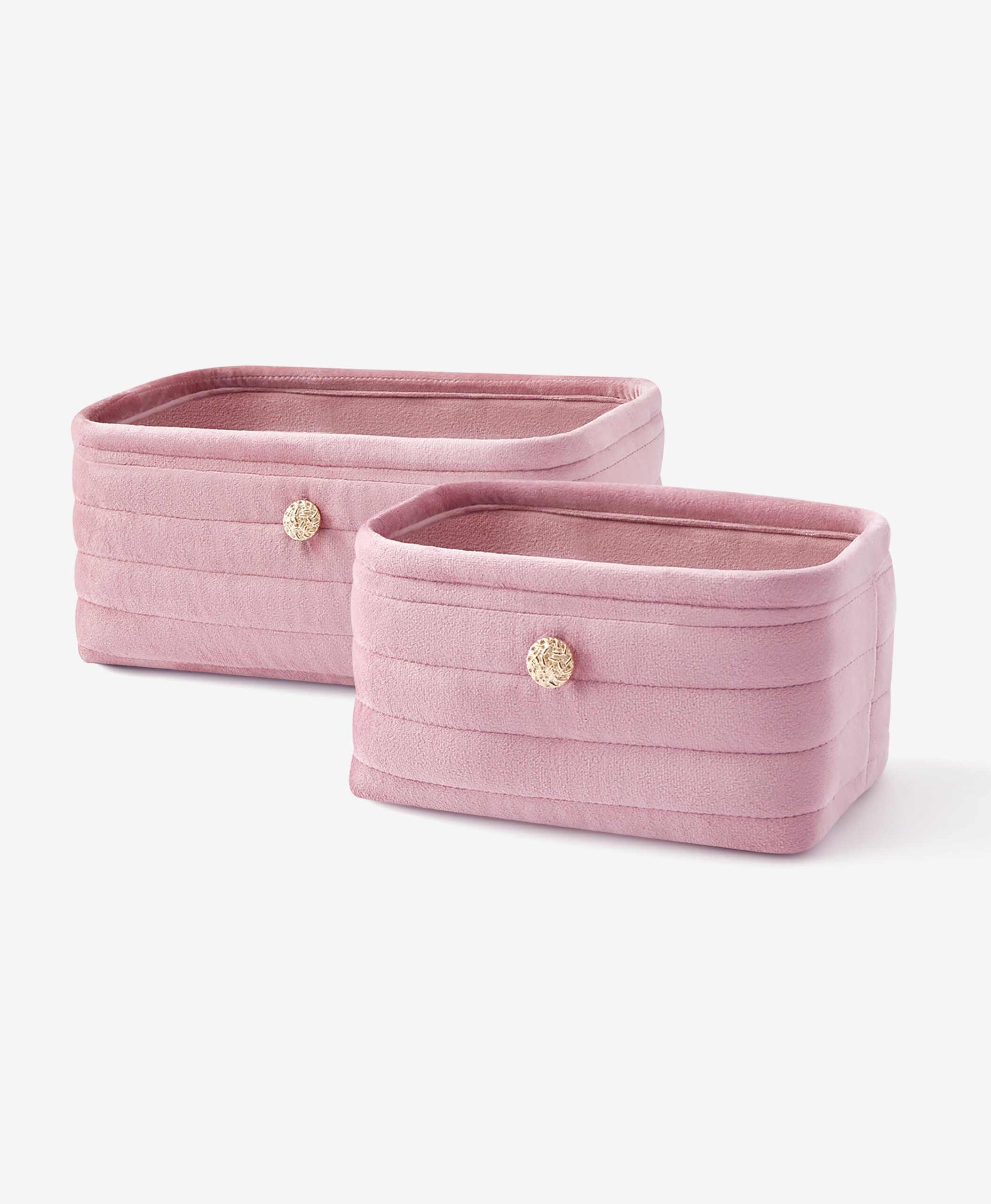 Velours-Korb