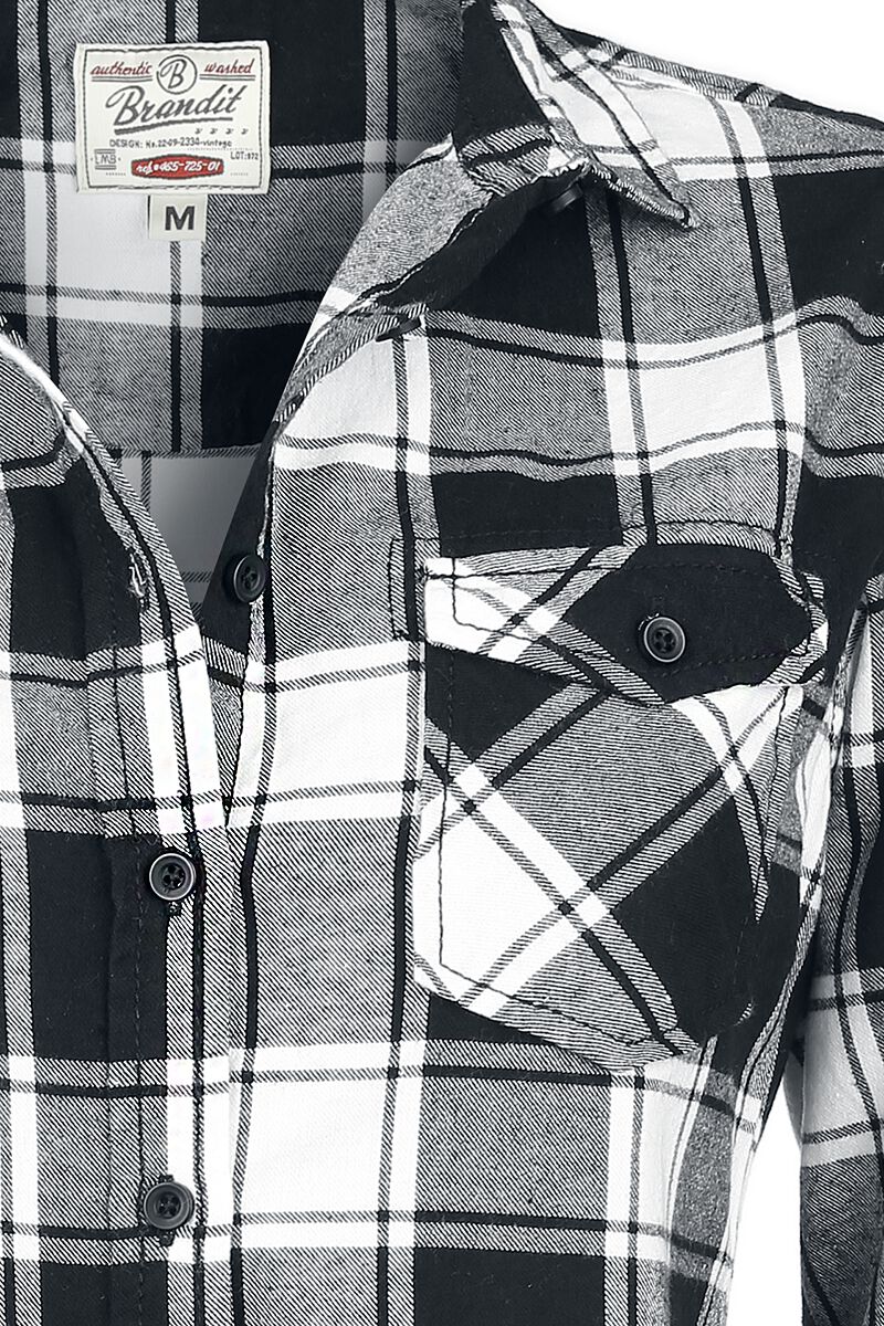Chemise À Carreaux En Flannel Amy | Brandit Chemise en flanelle