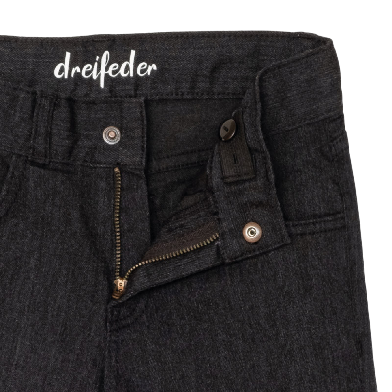 Jeans Maxi Black Straight