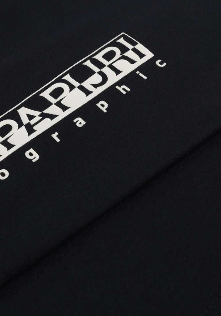 NAPAPIJRI donkerblauwe napapijri t-shirt k s-box ss 1